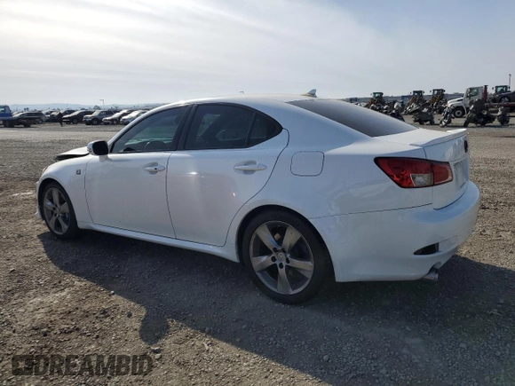 2012 Lexus IS 350 with VIN JTHBE5C29C5029765, listed as a Copart auction lot 41739515 with 135,099 mi miles and Salvage title. Bid and sale history available at DreamBid. Image 2.