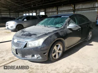 2012 Chevrolet Cruze LT w/2LT with VIN 1G1PG5SC9C7260867, listed as a Copart auction lot 54003255 with 159,693 mi miles and Clean Title. Bid and sale history available at carsss.com. Image 1.