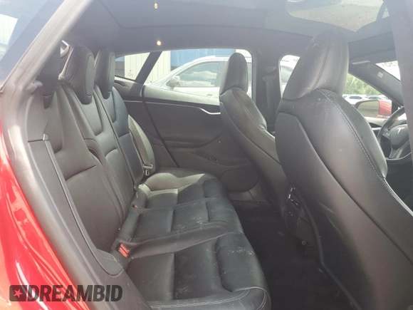 2020 Tesla Model S Long Range with VIN 5YJSA1E25LF412216, listed as a Copart auction lot 62078295 with 45,384 mi miles and Salvage title. Bid and sale history available at DreamBid. Image 10.