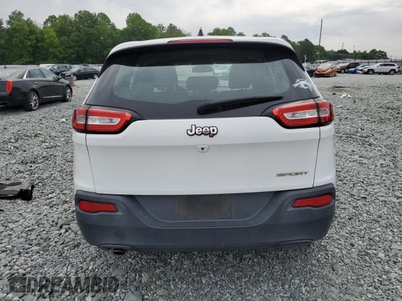 2015 Jeep Cherokee Sport z VIN 1C4PJLAB7FW761109, wystawiony jako Copart lot #57278505 z przebiegiem 99 169 mil mil oraz Szkoda całkowita • Salvage title. Historia ofert i sprzedaży dostępna na DreamBid. Obrazek 6.