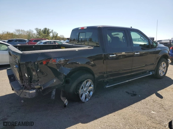 2019 Ford F-150 XL with VIN 1FTEW1E45KFD09825, listed as a Copart auction lot 52302845 with 50,751 mi miles and Salvage Title. Bid and sale history available at carsss.com. Image 3.