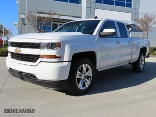 2018 Chevrolet Silverado 1500 Custom with VIN 1GCRCPECXJZ381377, listed as a Copart auction lot 50222475 with 64,834 mi miles and Salvage Title. Bid and sale history available at carsss.com. Image 2.