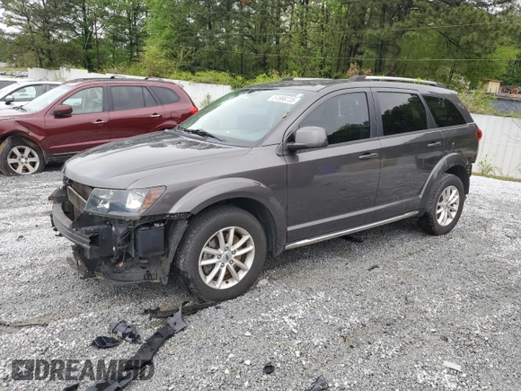 2015 Dodge Journey Crossroad with VIN 3C4PDCGB3FT755215, listed as a Copart auction lot 51896735 with 159,342 mi miles and Salvage Title. Bid and sale history available at DreamBid. Image 1.