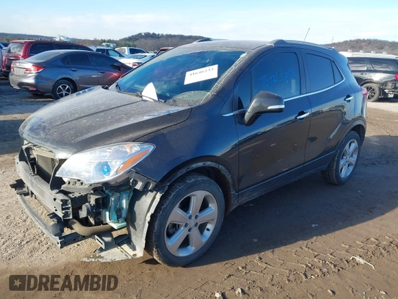 2016 Buick Encore with VIN KL4CJASB4GB636346, listed as a IAAI auction lot 41646233 with 174,357 mi miles. Bid and sale history available at carsss.com. Image 2.