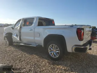 2020 GMC Sierra 1500 SLT with VIN 3GTU9DET0LG403221, listed as a Copart auction lot 67690814 with 0 mi miles and Salvage Title. Bid and sale history available at carsss.com. Image 2.
