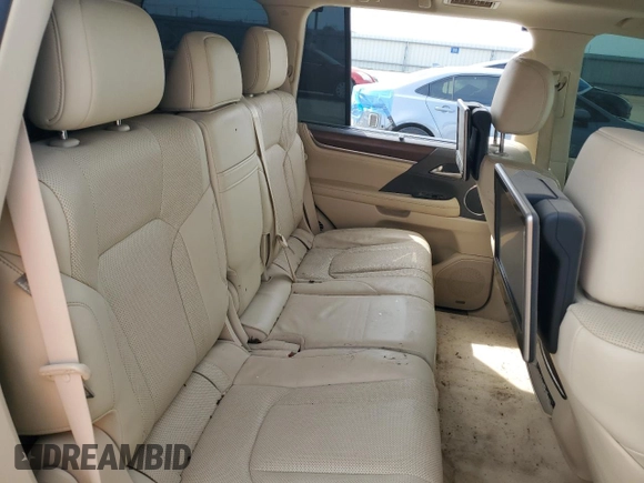 2017 Lexus LX 570 z VIN JTJHY7AX1H4243737, wystawiony jako Copart lot #47953415 z przebiegiem 69 509 mil mil oraz Szkoda całkowita • Salvage title. Historia ofert i sprzedaży dostępna na DreamBid. Obrazek 11.