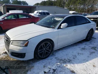 2017 Audi A8 Sport with VIN WAU43AFD1HN010007, listed as a Copart auction lot 86242694 with 68,612 mi miles and Salvage Title. Bid and sale history available at DreamBid. Image 1.