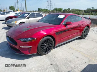 2018 Ford Mustang GT with VIN 1FA6P8CF1J5111574, listed as a IAAI auction lot 42093354 with 31,915 mi miles. Bid and sale history available at carsss.com. Image 18.