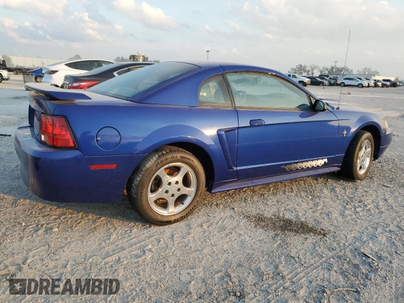 2003 Ford Mustang Standard with VIN 1FAFP40443F334684, listed as a Copart auction lot 88476715 with 0 mi miles and Non Repairable. Bid and sale history available at carsss.com. Image 3.