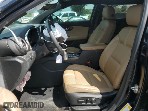 2020 Chevrolet Blazer Premier with VIN 3GNKBFRS7LS694488, listed as a Copart auction lot 72177354 with 53,357 mi miles and Non repairable. Bid and sale history available at DreamBid. Image 7.