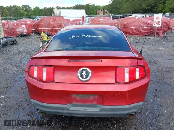 2012 Ford Mustang Premium with VIN 1ZVBP8AM6C5260105, listed as a IAAI auction lot 42244372 with 227,704 mi miles and . Bid and sale history available at DreamBid. Image 17.