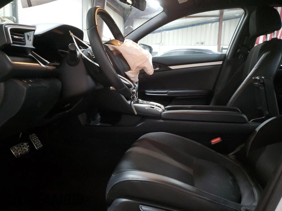 2019 Honda Civic Sedan Sport with VIN 2HGFC2F81KH594141, listed as a Copart auction lot 51942755 with 56,914 mi miles and Salvage Title. Bid and sale history available at carsss.com. Image 7.
