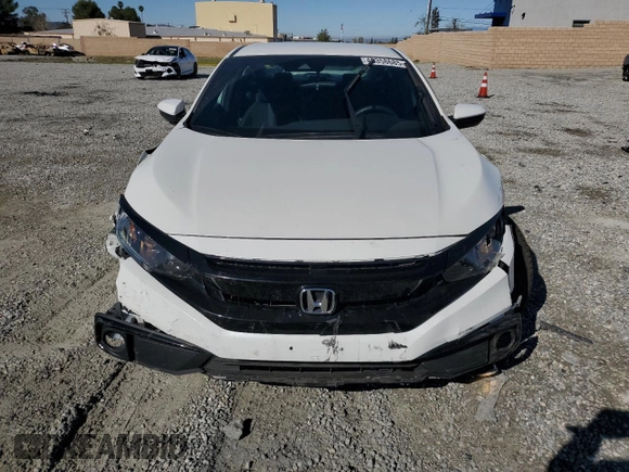 2020 Honda Civic Sedan Sport with VIN 19XFC2F80LE212340, listed as a Copart auction lot 48358685 with 31,596 mi miles and Salvage Title. Bid and sale history available at carsss.com. Image 5.