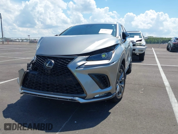 2020 Lexus NX 300 F Sport with VIN JTJJARBZXL2171569, listed as a IAAI auction lot 42700729 with 60,200 mi miles and . Bid and sale history available at DreamBid. Image 16.