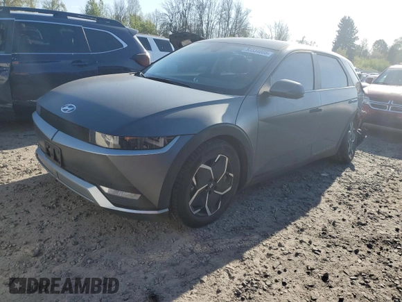 2023 Hyundai Ioniq 5 SEL with VIN KM8KNDAF3PU142975, listed as a Copart auction lot 53334005 with 33,244 mi miles and Salvage title. Bid and sale history available at DreamBid. Image 1.