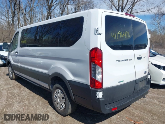 2023 Ford Transit Passenger XL with VIN 1FBAX2YG2PKA45201, listed as a IAAI auction lot 41796428 with 34,040 mi miles and . Bid and sale history available at DreamBid. Image 19.