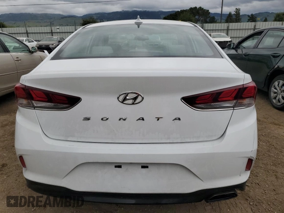 2018 Hyundai Sonata SEL with VIN 5NPE34AF5JH610276, listed as a Copart auction lot 51837455 with 102,295 mi miles and Salvage Title. Bid and sale history available at DreamBid. Image 6.