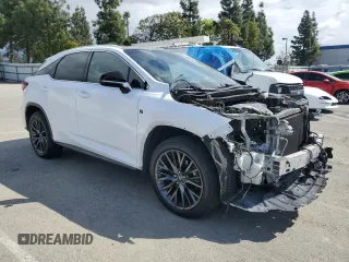 2017 Lexus RX 350 with VIN 2T2ZZMCA8HC049601, listed as a Copart auction lot 51104375 with 134,604 mi miles and Salvage Title. Bid and sale history available at DreamBid. Image 4.