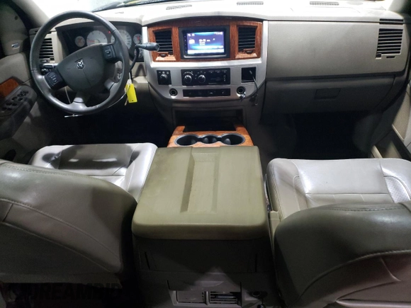 2007 Dodge Ram 3500 SXT with VIN 3D7MX39A67G801022, listed as a Copart auction lot 43378065 with 232,050 mi miles and Salvage Title. Bid and sale history available at carsss.com. Image 8.