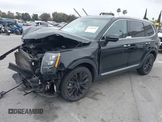 2021 Kia Telluride SX with VIN 5XYP54HC8MG127732, listed as a IAAI auction lot 42106546 with 62,411 mi miles and . Bid and sale history available at DreamBid. Image 18.