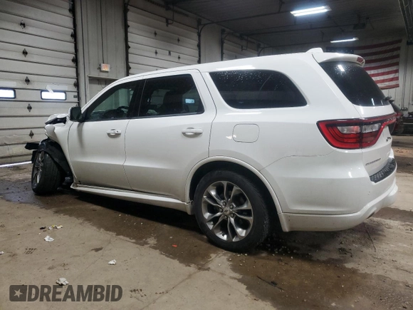 2019 Dodge Durango R/T with VIN 1C4SDHCT9KC691001, listed as a Copart auction lot 57786305 with 99,994 mi miles and Non repairable. Bid and sale history available at DreamBid. Image 2.