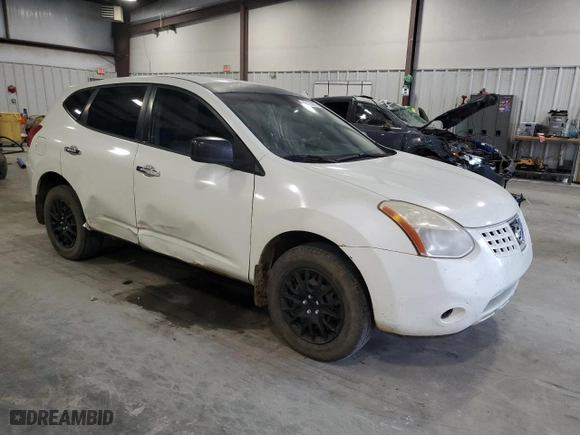 2010 Nissan Rogue S with VIN JN8AS5MT4AW028001, listed as a Copart auction lot 46110415 with 226,950 mi miles and Salvage Title. Bid and sale history available at carsss.com. Image 4.