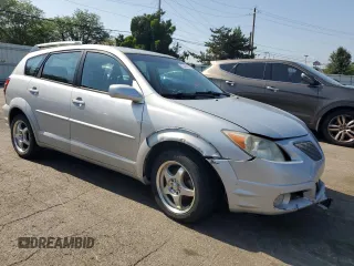 2005 Pontiac Vibe with VIN 5Y2SL63865Z404539, listed as a Copart auction lot 62461935 with 211,340 mi miles and Clean title. Bid and sale history available at DreamBid. Image 4.