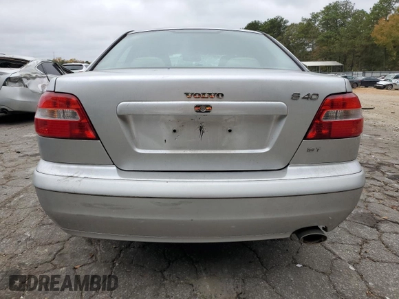 2003 Volvo S40 with VIN YV1VS29543F926911, listed as a Copart auction lot 79765844 with 90,841 mi miles and Salvage Title. Bid and sale history available at carsss.com. Image 6.