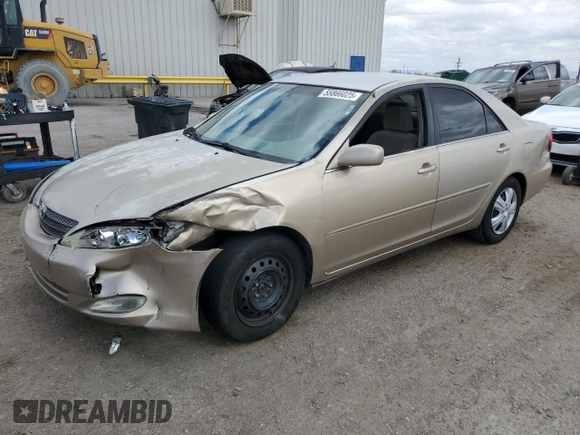 2003 Toyota Camry LE with VIN 4T1BE32K83U241744, listed as a Copart auction lot 55866025 with 200,685 mi miles and Salvage Title. Bid and sale history available at DreamBid. Image 1.