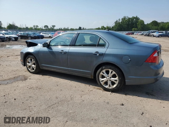2012 Ford Fusion SE with VIN 3FAHP0HAXCR253493, listed as a Copart auction lot 63565455 with 126,582 mi miles and Salvage title. Bid and sale history available at DreamBid. Image 2.