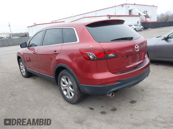 2015 Mazda CX-9 Touring with VIN JM3TB3CV3F0465744, listed as a IAAI auction lot 41790983 with 92,489 mi miles. Bid and sale history available at carsss.com. Image 3.