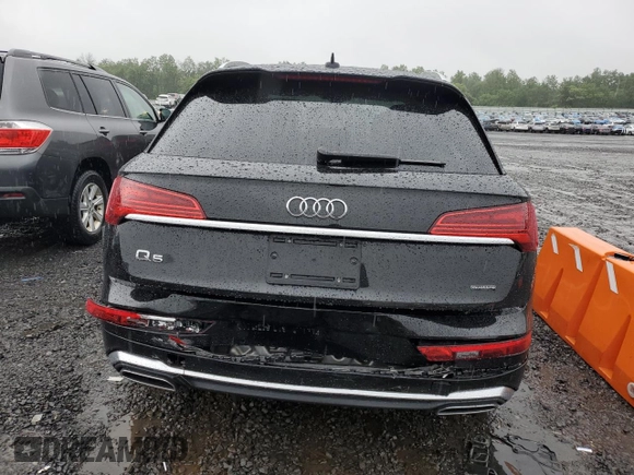 2024 Audi Q5 S line Premium with VIN WA1GAAFY3R2032645, listed as a Copart auction lot 60298405 with Not provided miles and Salvage title. Bid and sale history available at DreamBid. Image 6.