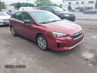 2019 Subaru Impreza with VIN 4S3GTAA67K3712442, listed as a IAAI auction lot 42589268 with 46,916 mi miles and . Bid and sale history available at DreamBid. Image 1.