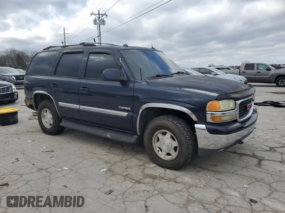 2004 GMC Yukon SLT with VIN 1GKEK13Z74R260126, listed as a Copart auction lot 86944354 with 249,562 mi miles and Salvage Title. Bid and sale history available at carsss.com. Image 4.