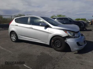 2014 Hyundai Accent GS with VIN KMHCT5AE6EU149410, listed as a Copart auction lot 53812095 with 112,124 mi miles and Salvage title. Bid and sale history available at DreamBid. Image 4.