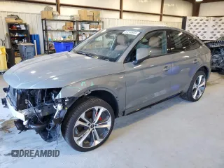2024 Audi Q5 Sportback S line Premium Plus z VIN WA15AAFY5R2016275, wystawiony jako Copart lot #87248984 z przebiegiem 10 819 mil mil oraz Szkoda całkowita • Salvage title. Historia ofert i sprzedaży dostępna na DreamBid. Obrazek 1.