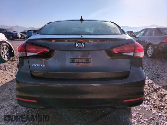 2017 Kia Forte LX with VIN 3KPFK4A75HE109290, listed as a Copart auction lot 47698625 with 87,746 mi miles and Salvage Title. Bid and sale history available at carsss.com. Image 6.