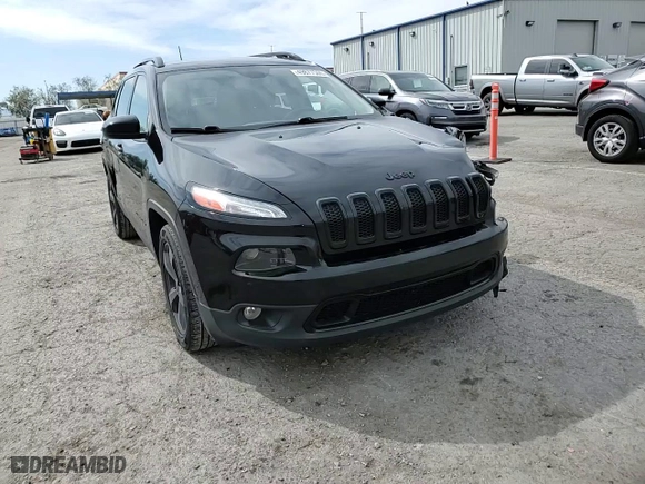 2018 Jeep Cherokee Latitude with VIN 1C4PJLCB1JD540543, listed as a Copart auction lot 49877555 with 107,425 mi miles and Salvage Title. Bid and sale history available at carsss.com. Image 14.