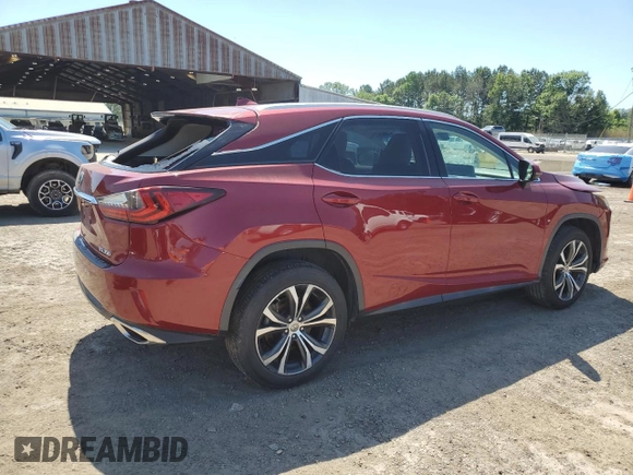 2016 Lexus RX 350 with VIN 2T2ZZMCA3GC005696, listed as a Copart auction lot 56166385 with 111,975 mi miles and Salvage title. Bid and sale history available at DreamBid. Image 3.