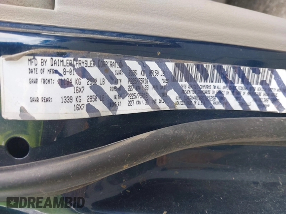 2002 Jeep Grand Cherokee Laredo with VIN 1J4GX48S02C125258, listed as a IAAI auction lot 42388724 with 295,270 mi miles and . Bid and sale history available at DreamBid. Image 9.