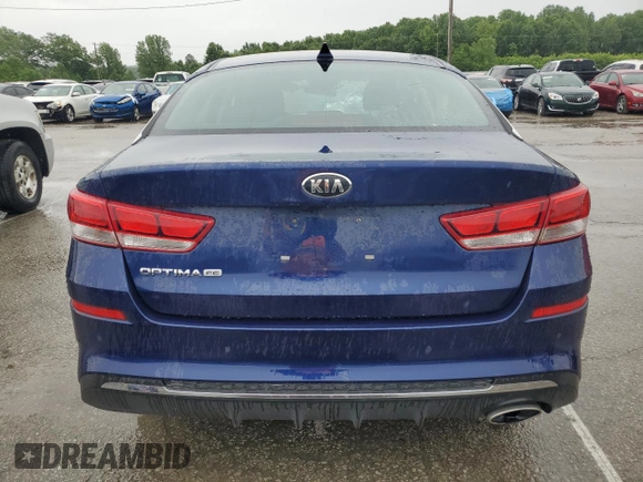 2020 Kia Optima LX with VIN 5XXGT4L32LG391657, listed as a Copart auction lot 58817235 with 51,490 mi miles and Salvage title. Bid and sale history available at DreamBid. Image 6.