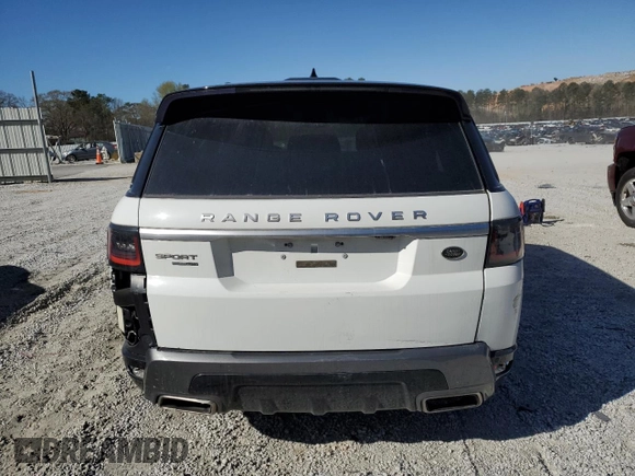 2018 Land Rover Range Rover Sport HSE with VIN SALWR2RV7JA188076, listed as a Copart auction lot 49951615 with 59,377 mi miles and Clean Title. Bid and sale history available at carsss.com. Image 6.