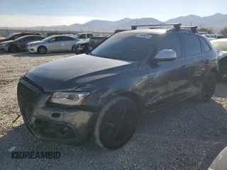 2015 Audi SQ5 Premium Plus с VIN WA1CGAFP0FA078651, выставлен на аукционе Copart как лот 75446814 с пробегом 106 646 миль миль и Списание • Salvage title. История ставок и продаж доступна на DreamBid. Изображение 1.
