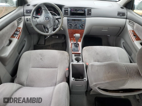 2006 Toyota Corolla CE with VIN 1NXBR32EX6Z594649, listed as a Copart auction lot 54328425 with 215,180 mi miles and Salvage Title. Bid and sale history available at DreamBid. Image 8.