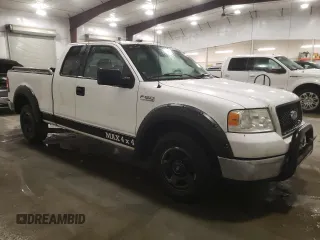 2005 Ford F-150 XLT with VIN 1FTPX14545FB48193, listed as a Copart auction lot 86781104 with 200,299 mi miles and Clean title. Bid and sale history available at DreamBid. Image 4.