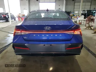 2024 Hyundai Elantra SEL with VIN KMHLS4DG1RU780582, listed as a Copart auction lot 53147805 with 4,282 mi miles and Salvage Title. Bid and sale history available at DreamBid. Image 6.