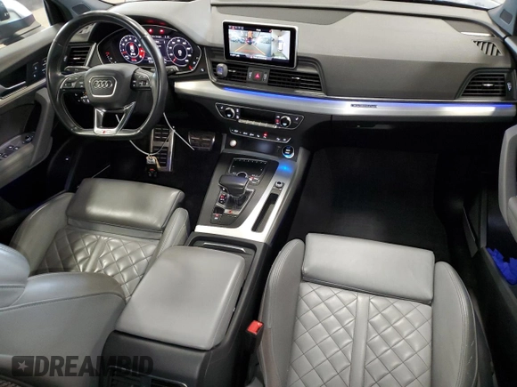 2019 Audi SQ5 Prestige with VIN WA1C4AFYXK2069963, listed as a Copart auction lot 55165124 with 50,558 mi miles and Salvage Title. Bid and sale history available at DreamBid. Image 8.