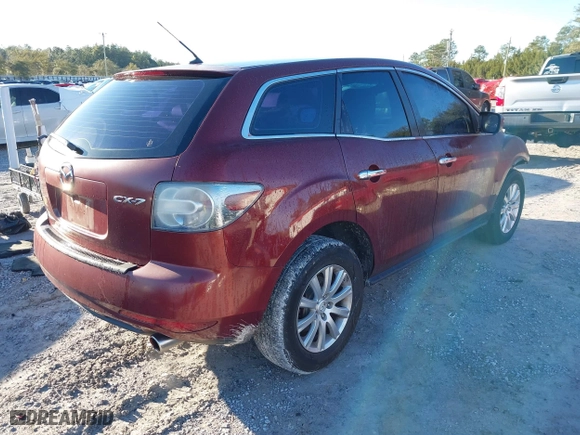 2010 Mazda CX-7 SV with VIN JM3ER2W56A0306252, listed as a IAAI auction lot 41327009 with 148,544 mi miles. Bid and sale history available at carsss.com. Image 4.