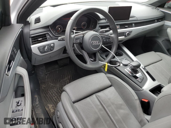 2019 Audi A4 Prestige with VIN WAUFNAF44KA070722, listed as a Copart auction lot 52925964 with 42,336 mi miles. Bid and sale history available at carsss.com. Image 10.
