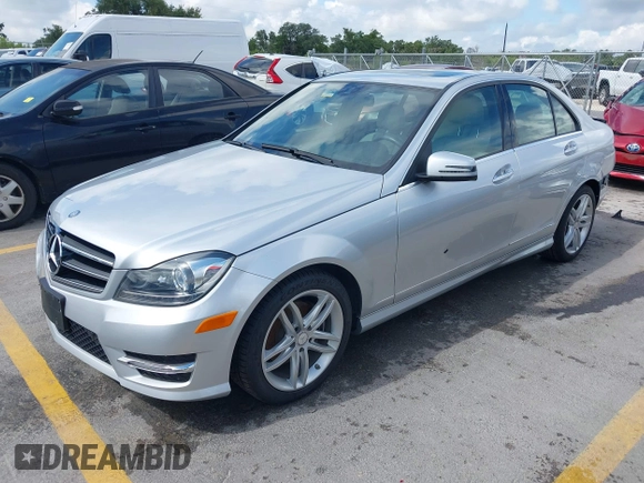 2014 Mercedes-Benz C 250 Sport with VIN WDDGF4HB1EA951907, listed as a IAAI auction lot 42580563 with 51,592 mi miles and . Bid and sale history available at DreamBid. Image 20.